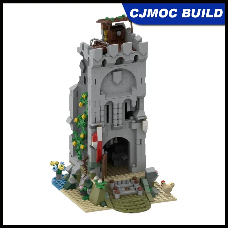 821 шт. MOC брошенная башня, модель кирпича, средневековый замок, строительные блоки, модульный замок, набор строительных блоков, игрушки MOC-115706
821 шт. MOC брошенная башня, модель кирпича, средневековый замок, строительные блоки, модульный замок, набор строительных блоков, игрушки MOC-115706