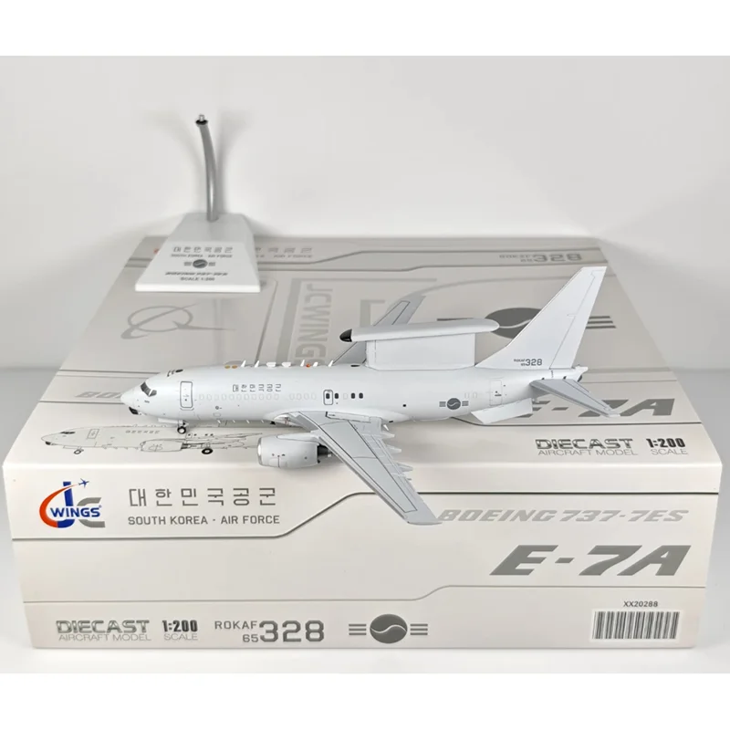 JC Wings Diecast 1/200 Scale Korean Air Force B737-700 E-7A Peace Eye 65-328 Alloy Aircraft Model Collection Decorative Ornament
JC Wings Diecast 1/200 Scale Korean Air Force B737-700 E-7A Peace Eye 65-328 Alloy Aircraft Model Collection Decorative Ornament