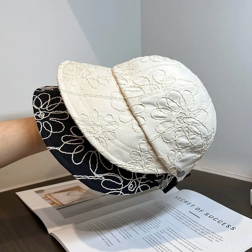 Sunhat Thin Summer Fisherman Cap Fashion Japanese Style Lace Bucket Hat Vintage White Black Beach Sun Hat For Women
Sunhat Thin Summer Fisherman Cap Fashion Japanese Style Lace Bucket Hat Vintage White Black Beach Sun Hat For Women