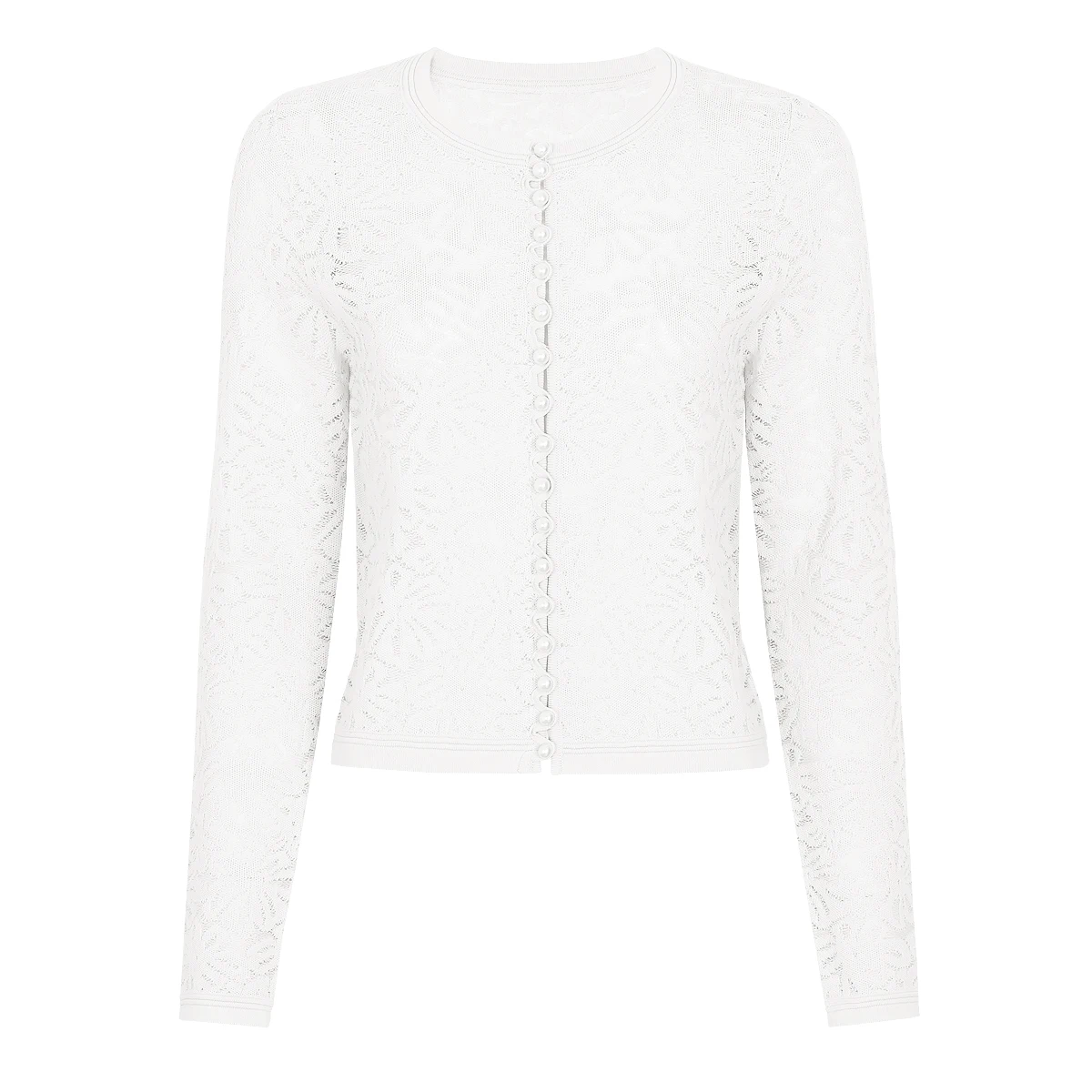 26132 High-Quality Spring And Autumn New Fashion Commuting Hollow Embroidery Lightweight Knitted Women's Top Cardigan Jacket
26132 High-Quality Spring And Autumn New Fashion Commuting Hollow Embroidery Lightweight Knitted Women's Top Cardigan Jacket