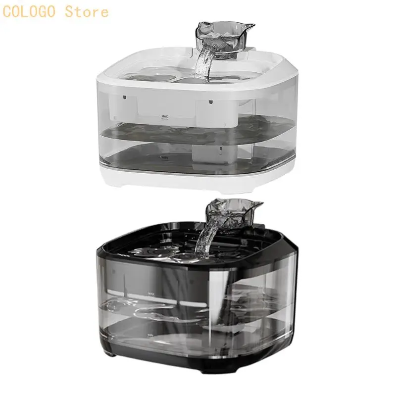 Pet Water Fountain Large Capacity USB Powered Auto Filtration Water Dispenser D0LD
Pet Water Fountain Large Capacity USB Powered Auto Filtration Water Dispenser D0LD