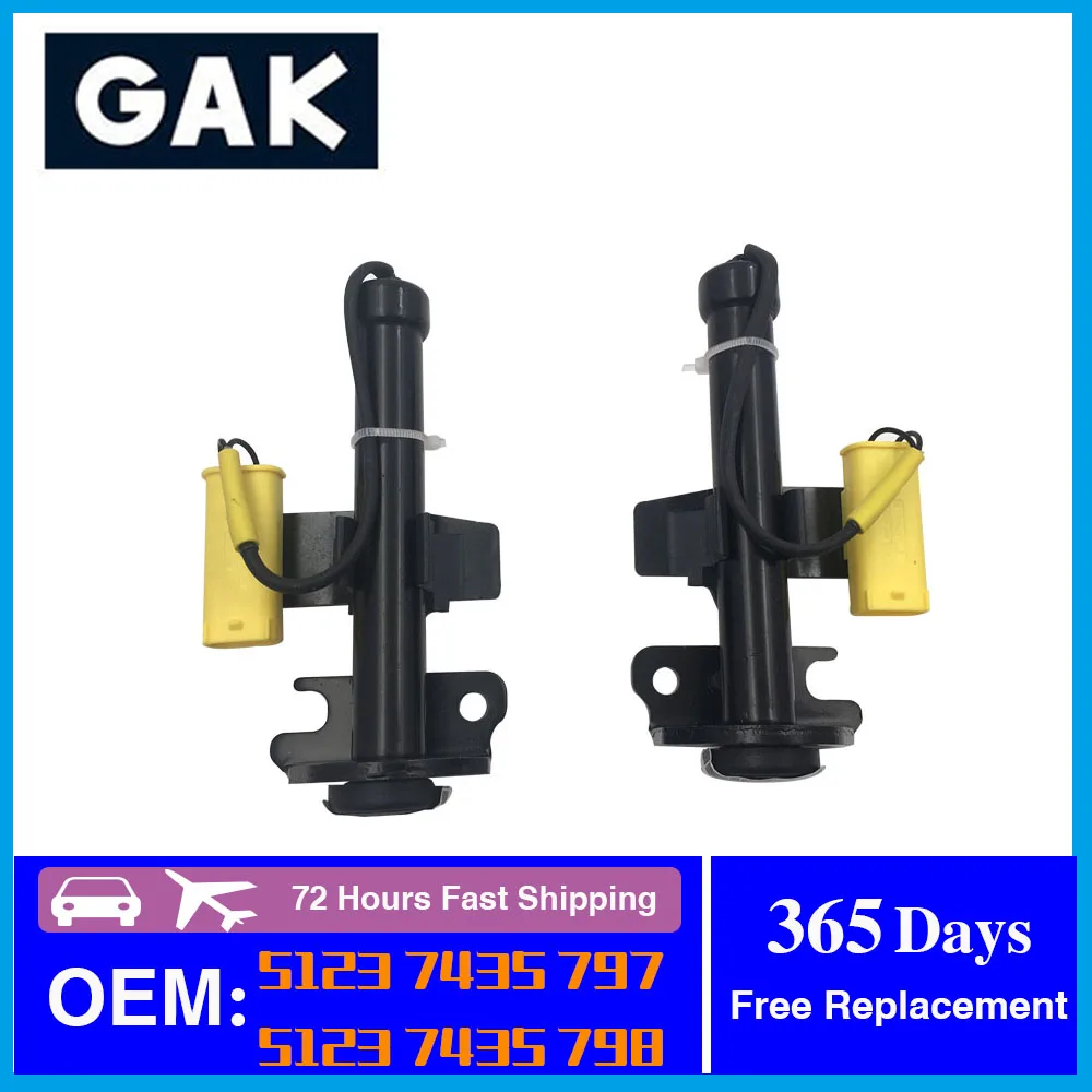 GAK Brand For BMW Actuator For Active Hood Hinge (a set) 5 series F90 M5 G30 G31 G38 G32 GT OE 5123 7435 797 5123 7435 798
GAK Brand For BMW Actuator For Active Hood Hinge (a set) 5 series F90 M5 G30 G31 G38 G32 GT OE 5123 7435 797 5123 7435 798