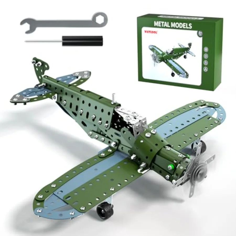 Model Airplane STEM Building Projects Toys - DIY Building STEM Projects Toys for Boys Girls Ages 8-12-16, Assembly Science Kit
Model Airplane STEM Building Projects Toys - DIY Building STEM Projects Toys for Boys Girls Ages 8-12-16, Assembly Science Kit