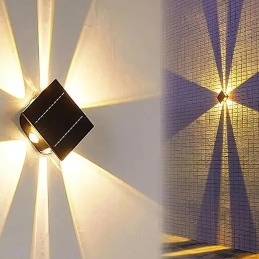 Solar Lights Outdoor Multi Direction Decorative Contemporary Dusk to Dawn Fence Spot Light Waterproof Led Wall Pendant Lighting
Solar Lights Outdoor Multi Direction Decorative Contemporary Dusk to Dawn Fence Spot Light Waterproof Led Wall Pendant Lighting