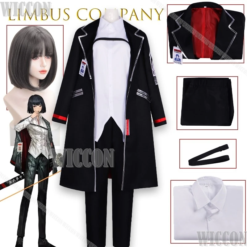 Limbus Ryoshu Company Cosplay Costume Uniform Outfit Anime Game Character Halloween Party Cos Dress Stage Concert Party Women
Limbus Ryoshu Company Cosplay Costume Uniform Outfit Anime Game Character Halloween Party Cos Dress Stage Concert Party Women