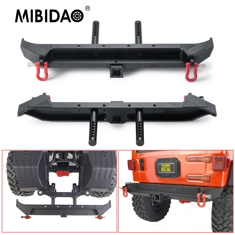 Металлический задний бампер MIBIDAO с D-образными кольцами для осевого SCX10 III AXI03007 AXI03006 Jeep Wrangler Gladiator 1/10, модель автомобиля на гусеничном ходу с дистанционным управлением
Металлический задний бампер MIBIDAO с D-образными кольцами для осевого SCX10 III AXI03007 AXI03006 Jeep Wrangler Gladiator 1/10, модель автомобиля на гусеничном ходу с дистанционным управлением