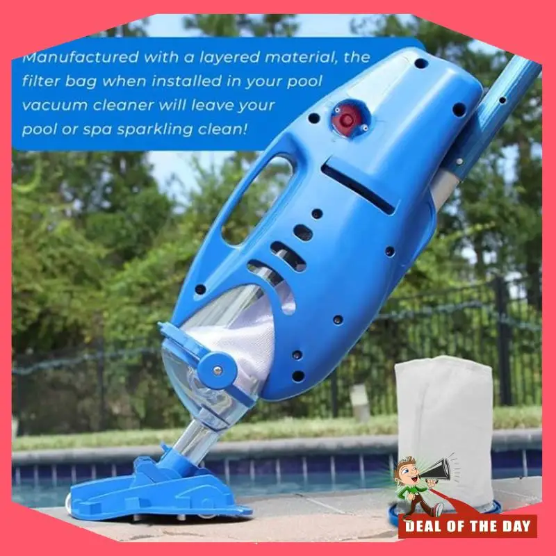 24-часовой фильтр-мешок для доставки, 2 шт. для Pool Blaster Max, Catfish Ultra, Ivac 250, IVAC C2, Volt FX-4, портативный пылесос для бассейна-P30
24-часовой фильтр-мешок для доставки, 2 шт. для Pool Blaster Max, Catfish Ultra, Ivac 250, IVAC C2, Volt FX-4, портативный пылесос для бассейна-P30