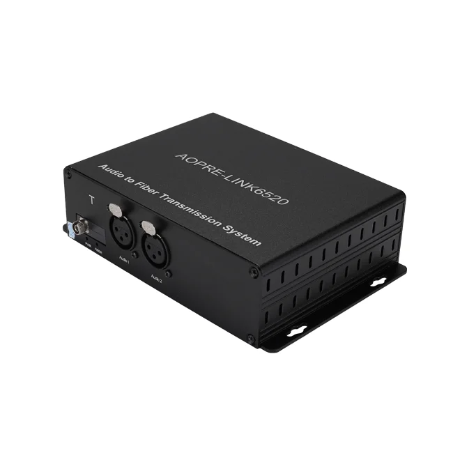 2 channel balanced audio fiber Media converter expander, XLR balanced audio fiber TX and RX, Shenzhen factory
2 channel balanced audio fiber Media converter expander, XLR balanced audio fiber TX and RX, Shenzhen factory