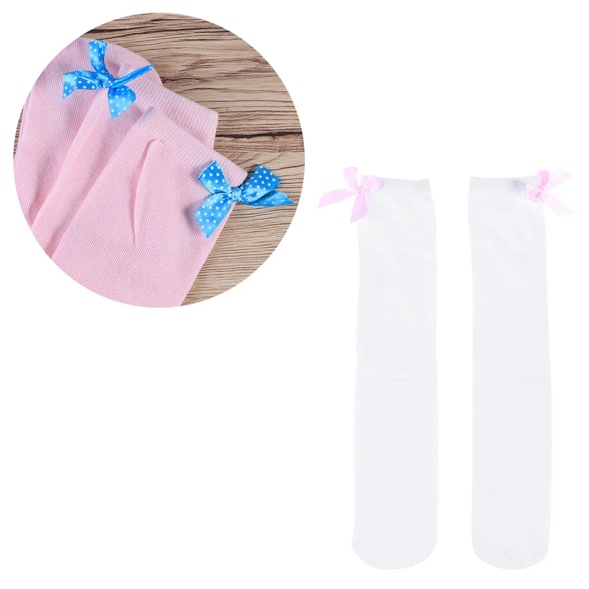 1Pair Girls High For 1-8 Years Old Kids Thick Bow Over The Knee Socks Premium Cotton Striped Stockings Thigh High Socks
1Pair Girls High For 1-8 Years Old Kids Thick Bow Over The Knee Socks Premium Cotton Striped Stockings Thigh High Socks