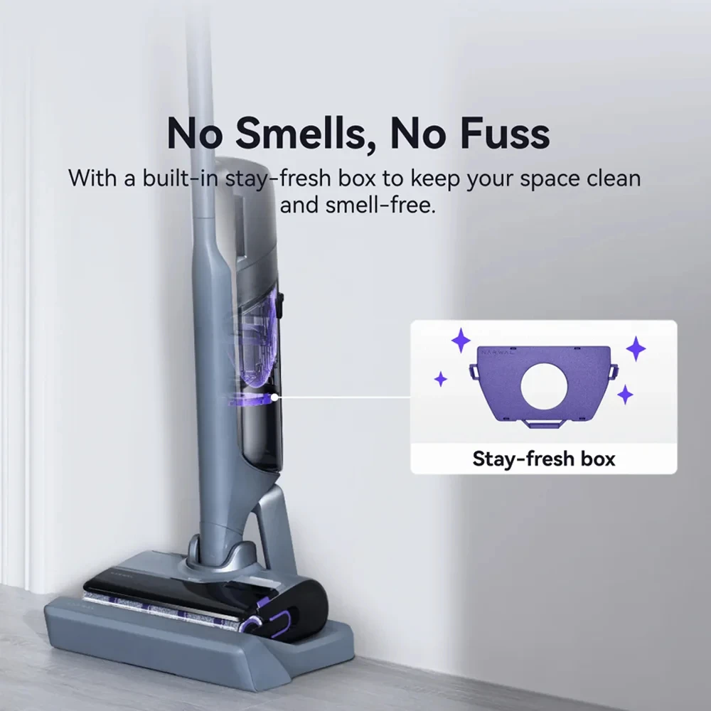 Original NARWAL Integrated Stay-Fresh Box for S30 Pro \ S30 Wet Dry Vacuum Accessories
Original NARWAL Integrated Stay-Fresh Box for S30 Pro \ S30 Wet Dry Vacuum Accessories