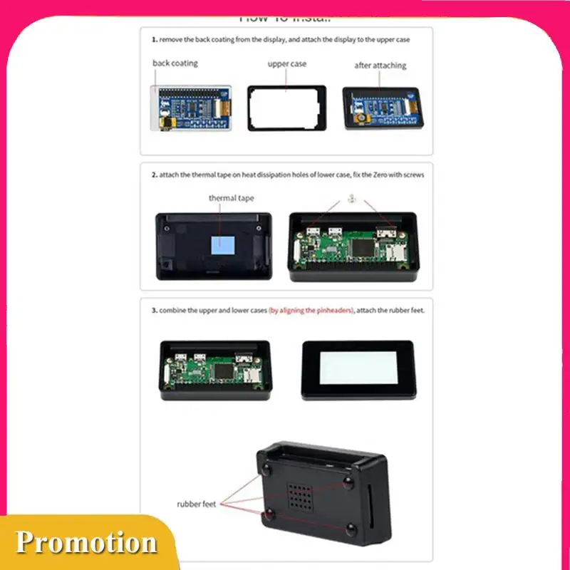 Best Pick 1Set Parts Accessories For Raspberry Pi Zero 2.13 Inch Multifunctional Portable Touch Ink Screen 250X122 Resolution Wi
Best Pick 1Set Parts Accessories For Raspberry Pi Zero 2.13 Inch Multifunctional Portable Touch Ink Screen 250X122 Resolution Wi