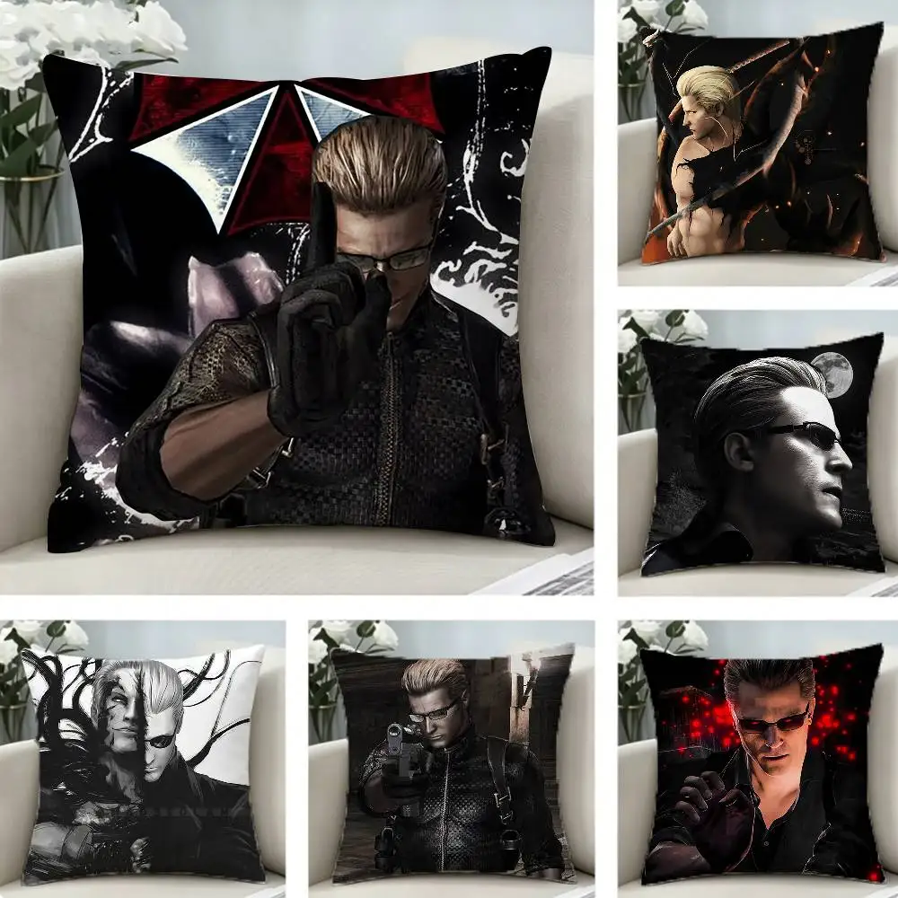 COOL A-Albert W-Wesker Pillow Case Pattern Printed Pillowcase For Living Room Sofa Cushion Cover
COOL A-Albert W-Wesker Pillow Case Pattern Printed Pillowcase For Living Room Sofa Cushion Cover
