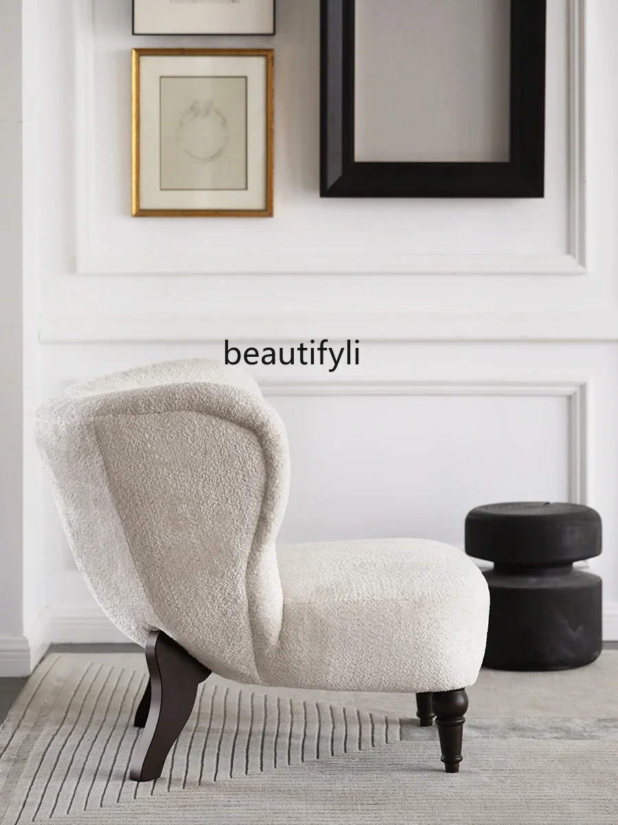 zqxModern Simple and Light Luxury Nordic Retro Cream Style Fabric Single Sofa Leisure Chair Armchair
zqxModern Simple and Light Luxury Nordic Retro Cream Style Fabric Single Sofa Leisure Chair Armchair