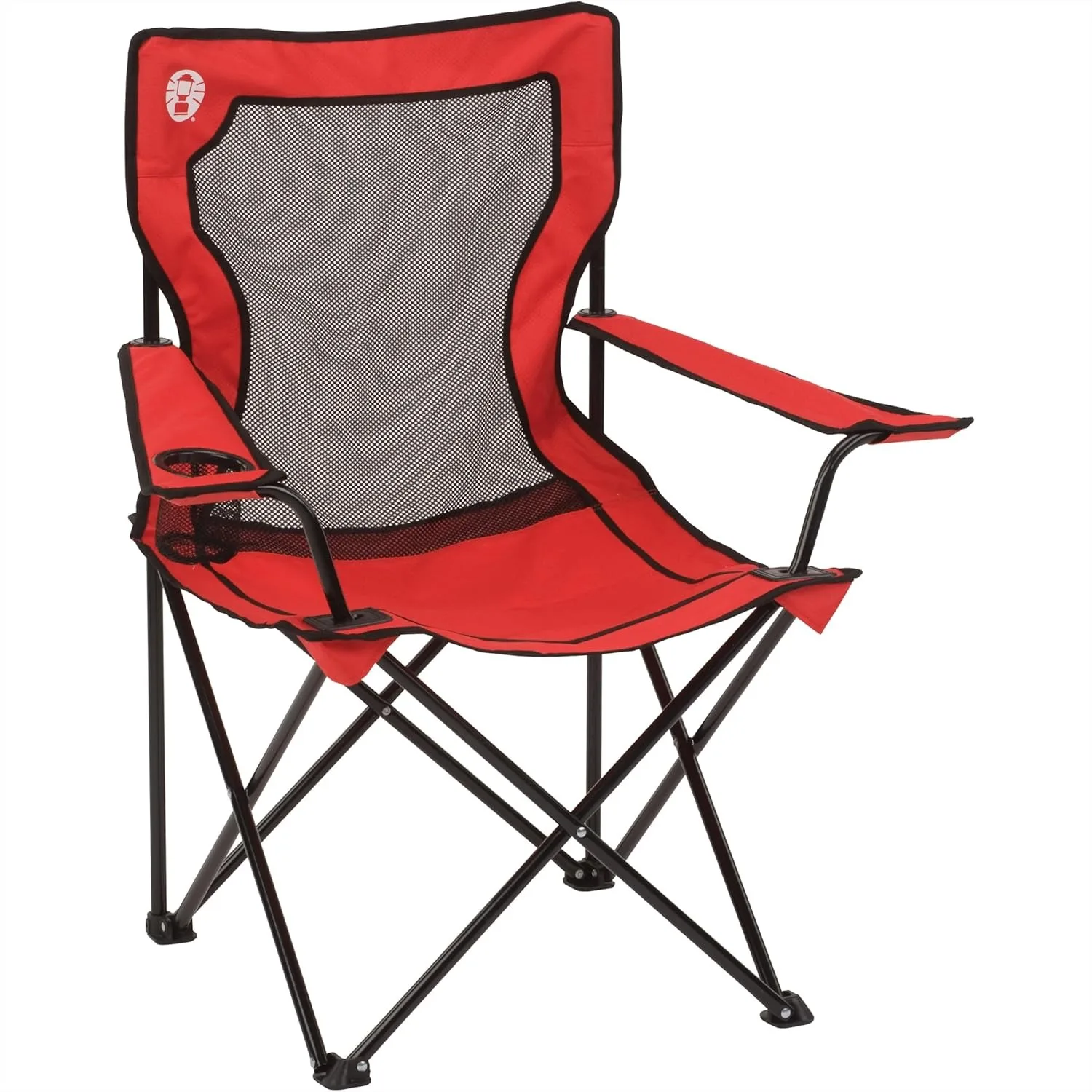Camping Chair with Carry Bag, Mesh Quad Chair with Cup Holder, Adjustable Arms for Outdoor Patio
Camping Chair with Carry Bag, Mesh Quad Chair with Cup Holder, Adjustable Arms for Outdoor Patio