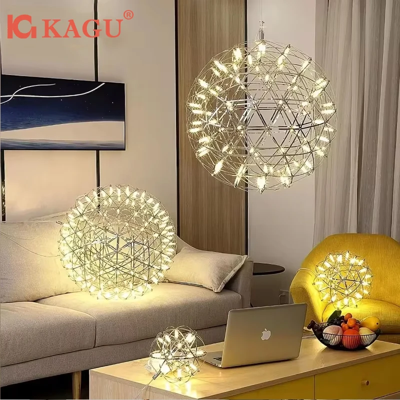Nordic Modern LED Pendant Lamp for shop Ball Fireworks Loft Pendant Light Lustre Decorative Hanging Vintage Ceiling Pendant Lamp
Nordic Modern LED Pendant Lamp for shop Ball Fireworks Loft Pendant Light Lustre Decorative Hanging Vintage Ceiling Pendant Lamp