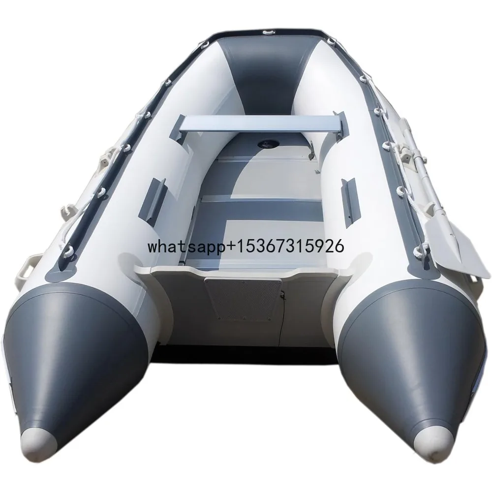 8ft 10in Dana Inflatable Sport Tender Dinghy Boat - 3 Person - 10 Horsepower - USCG Rated, White/Gray
8ft 10in Dana Inflatable Sport Tender Dinghy Boat - 3 Person - 10 Horsepower - USCG Rated, White/Gray