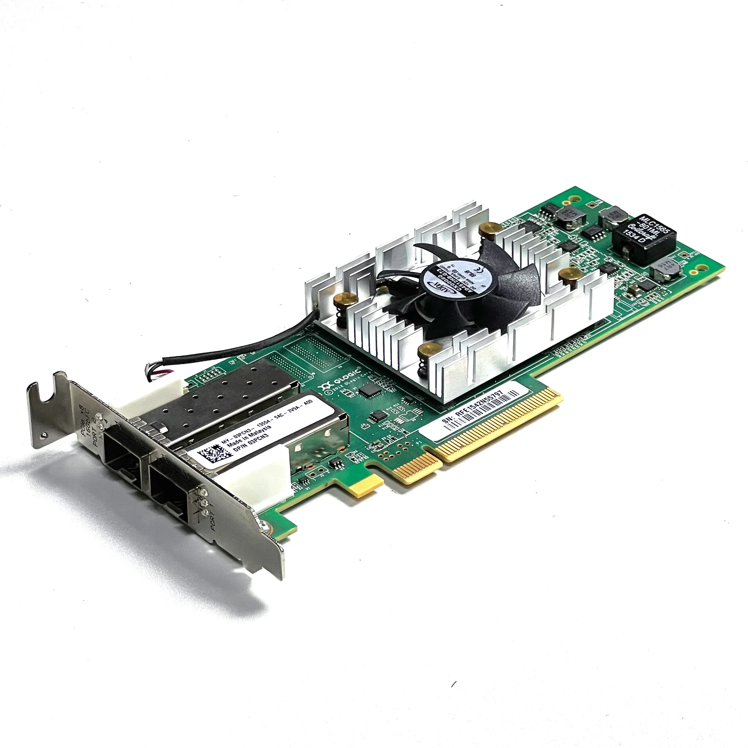 Brand New QLE 2662 16Gbps Dual Port Gen 5 Fibre Channel-to-PCIe Adapter QLE2662-DEL 3PCN3 7JKH4 1KPGF 6RWGP 9J1RG 7JKH4 1KK8W
Brand New QLE 2662 16Gbps Dual Port Gen 5 Fibre Channel-to-PCIe Adapter QLE2662-DEL 3PCN3 7JKH4 1KPGF 6RWGP 9J1RG 7JKH4 1KK8W