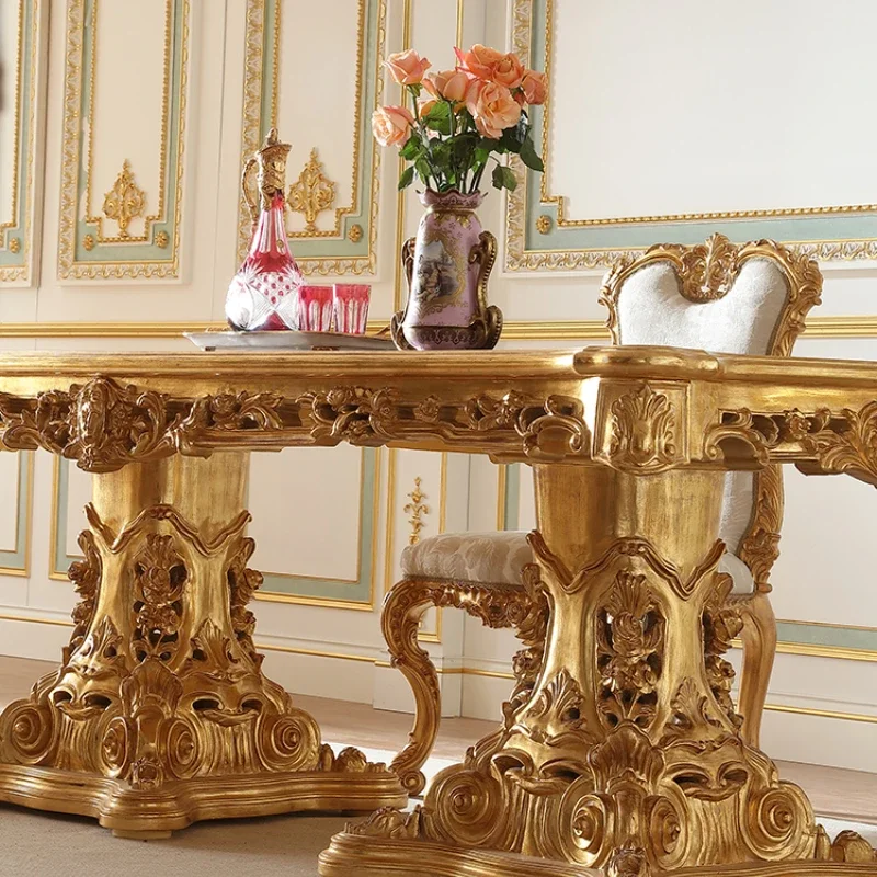 Dining Tables and Chairs Set Classical Luxury Beech Dining Table European Restaurant Furniture
Dining Tables and Chairs Set Classical Luxury Beech Dining Table European Restaurant Furniture
