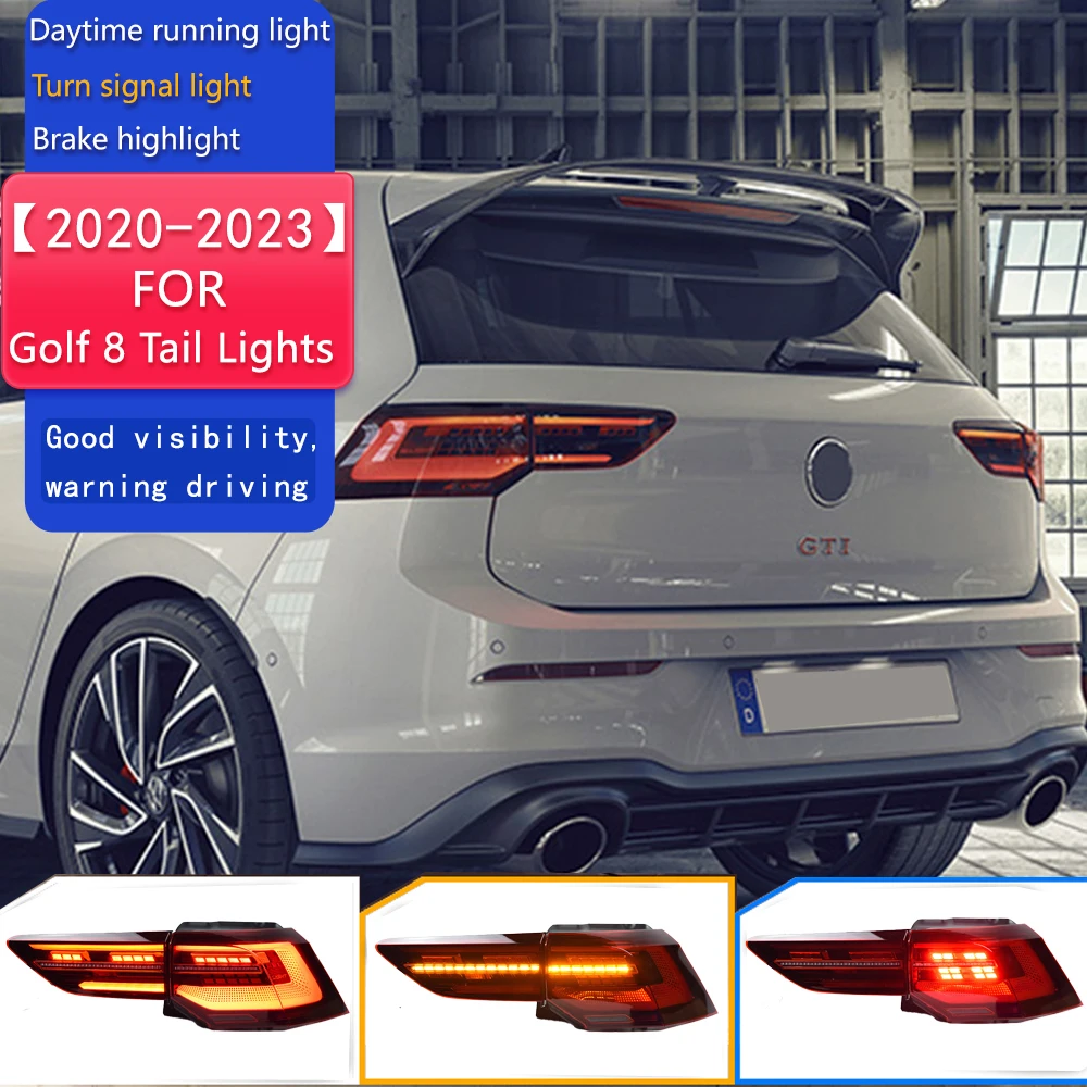 Модель автомобиля Задний фонарь для Golf 8 Задние фонари 2020-2023 2024 Golf 8 Светодиодный задний фонарь Golf MK8 Задний стоп DRL Тормоз Авто аксессуары
Модель автомобиля Задний фонарь для Golf 8 Задние фонари 2020-2023 2024 Golf 8 Светодиодный задний фонарь Golf MK8 Задний стоп DRL Тормоз Авто аксессуары