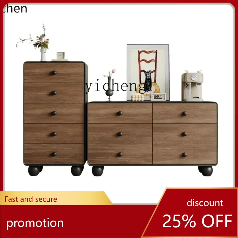 HXL Solid Wood Chest of Drawers Bedroom Chest of Drawer Living Room Retro Dining Side TV Cabinet
HXL Solid Wood Chest of Drawers Bedroom Chest of Drawer Living Room Retro Dining Side TV Cabinet