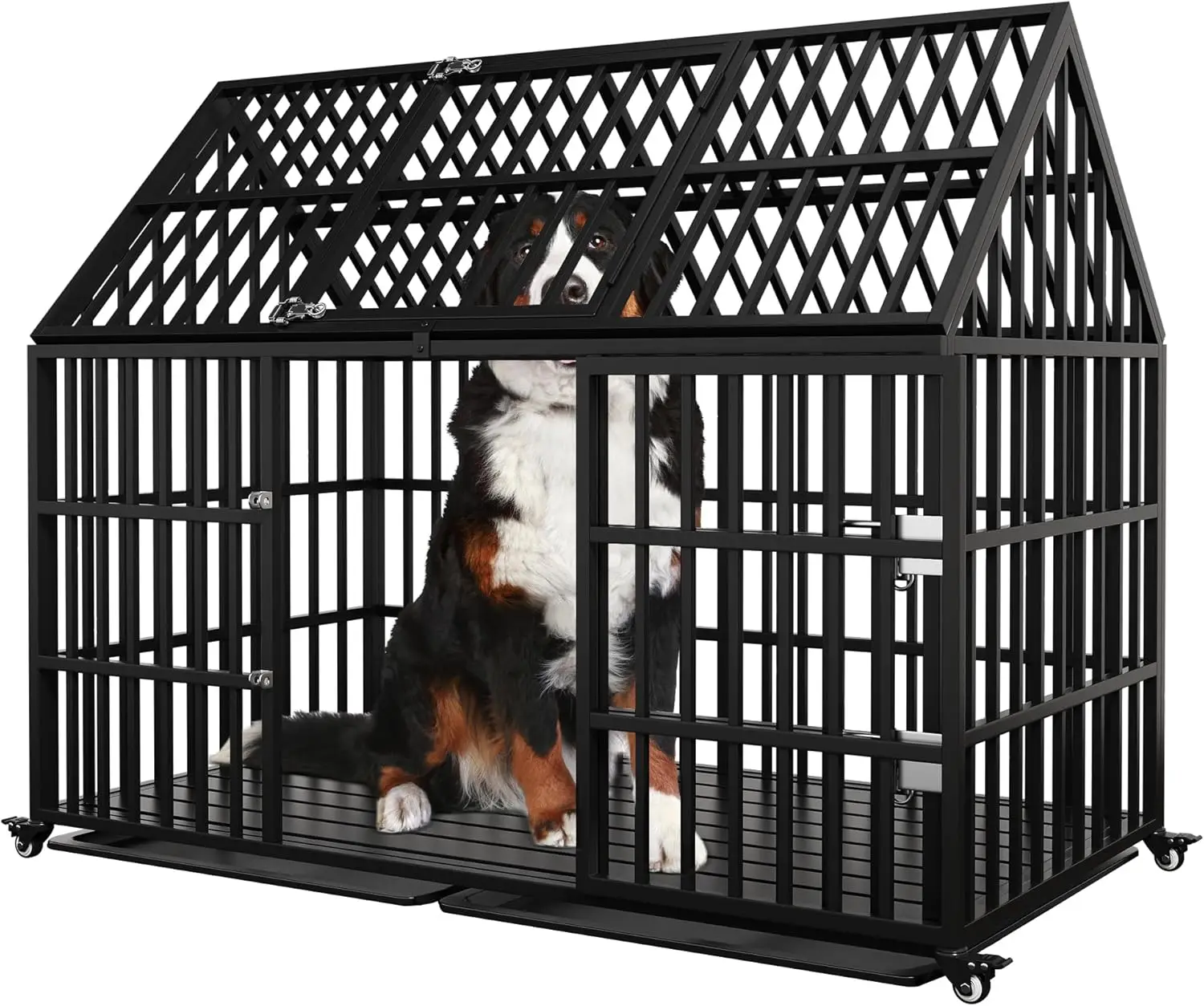 Heavy Duty Dog Crate for Large Dogs, 58 inches Extra Large Dog Kennel Indoor, Indestructible Dog
Heavy Duty Dog Crate for Large Dogs, 58 inches Extra Large Dog Kennel Indoor, Indestructible Dog