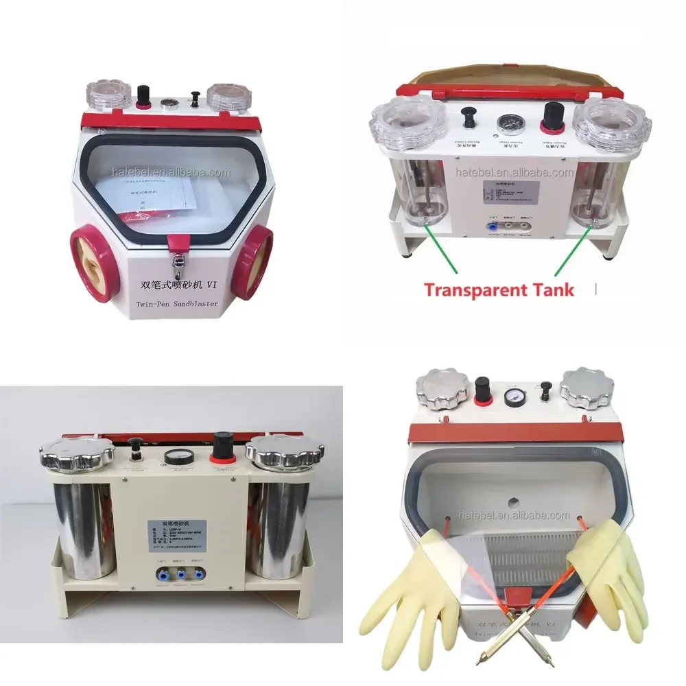 【2026】 Electric Lab Equipment Double Pen Sandblasting Machine for Professional Use
【2026】 Electric Lab Equipment Double Pen Sandblasting Machine for Professional Use