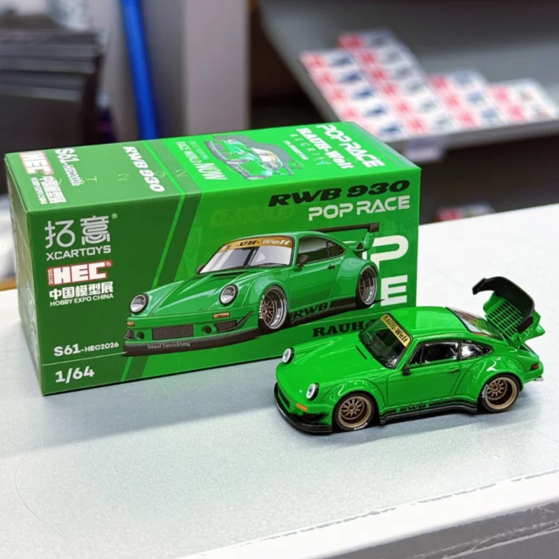 In Stock Xcartoys Pop Race 1:64 Porsche RWB 930 Rauh-Welt Begriff Diecast Model Car Hec China Expo Edition Model Gift Toys
In Stock Xcartoys Pop Race 1:64 Porsche RWB 930 Rauh-Welt Begriff Diecast Model Car Hec China Expo Edition Model Gift Toys
