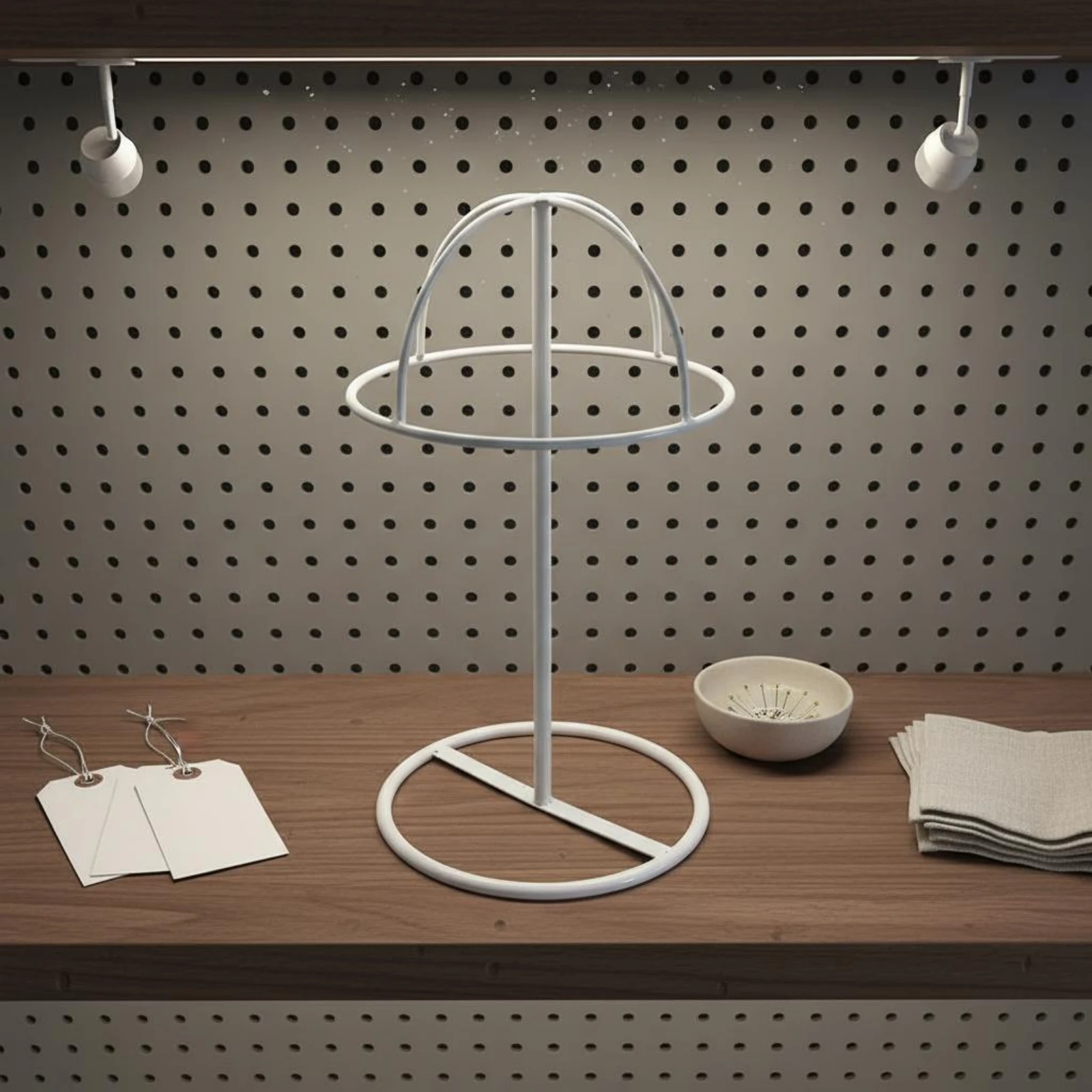 Metal Hat Display Stand 30 Cm Tall Iron Hat Stand
Metal Hat Display Stand 30 Cm Tall Iron Hat Stand