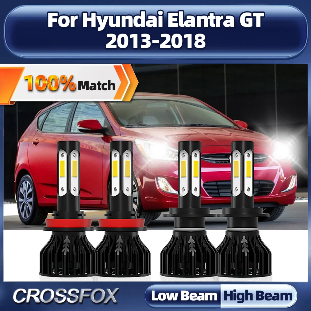 LED Headlight Bulbs 40000LM Super Bright Auto Lights 6000K White 12V For Hyundai Elantra GT 2013 2014 2015 2016 2017 2018
LED Headlight Bulbs 40000LM Super Bright Auto Lights 6000K White 12V For Hyundai Elantra GT 2013 2014 2015 2016 2017 2018