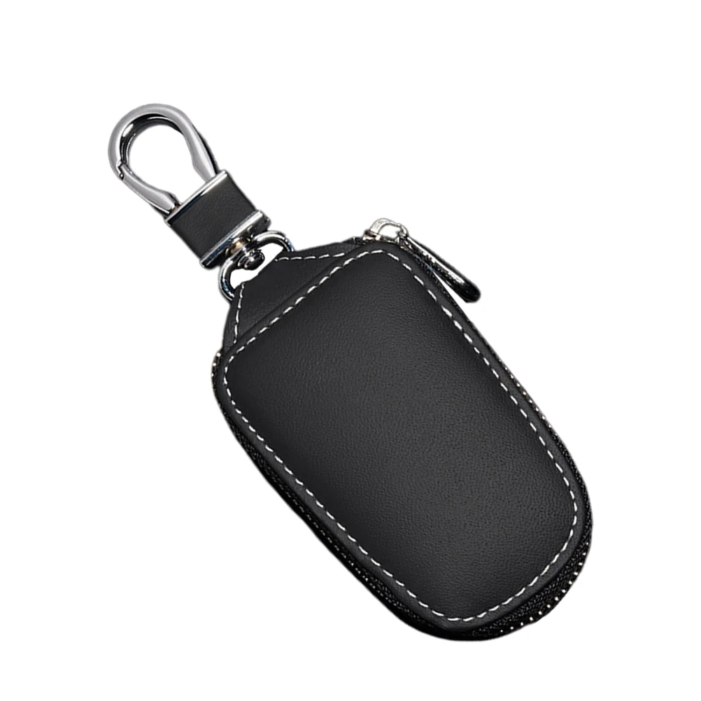 Car Key Bag Black Zipper Hanging Clasp Durable Storage Pack Holder Cowhide Protect Loss Dust Scratch
Car Key Bag Black Zipper Hanging Clasp Durable Storage Pack Holder Cowhide Protect Loss Dust Scratch