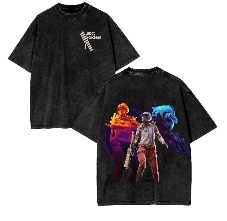 Футболки ARC Raiders, летняя модная футболка унисекс с короткими рукавами, уличная одежда, футболки из хлопка в стиле хип-хоп
Футболки ARC Raiders, летняя модная футболка унисекс с короткими рукавами, уличная одежда, футболки из хлопка в стиле хип-хоп