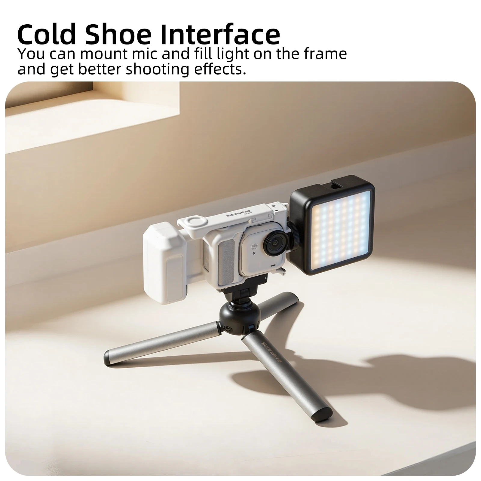 Camera Handle Bracket for Insta360 GO Ultra, Quick-Release Grip Protective Frame with One-Piece Ergonomic Grip Design
Camera Handle Bracket for Insta360 GO Ultra, Quick-Release Grip Protective Frame with One-Piece Ergonomic Grip Design