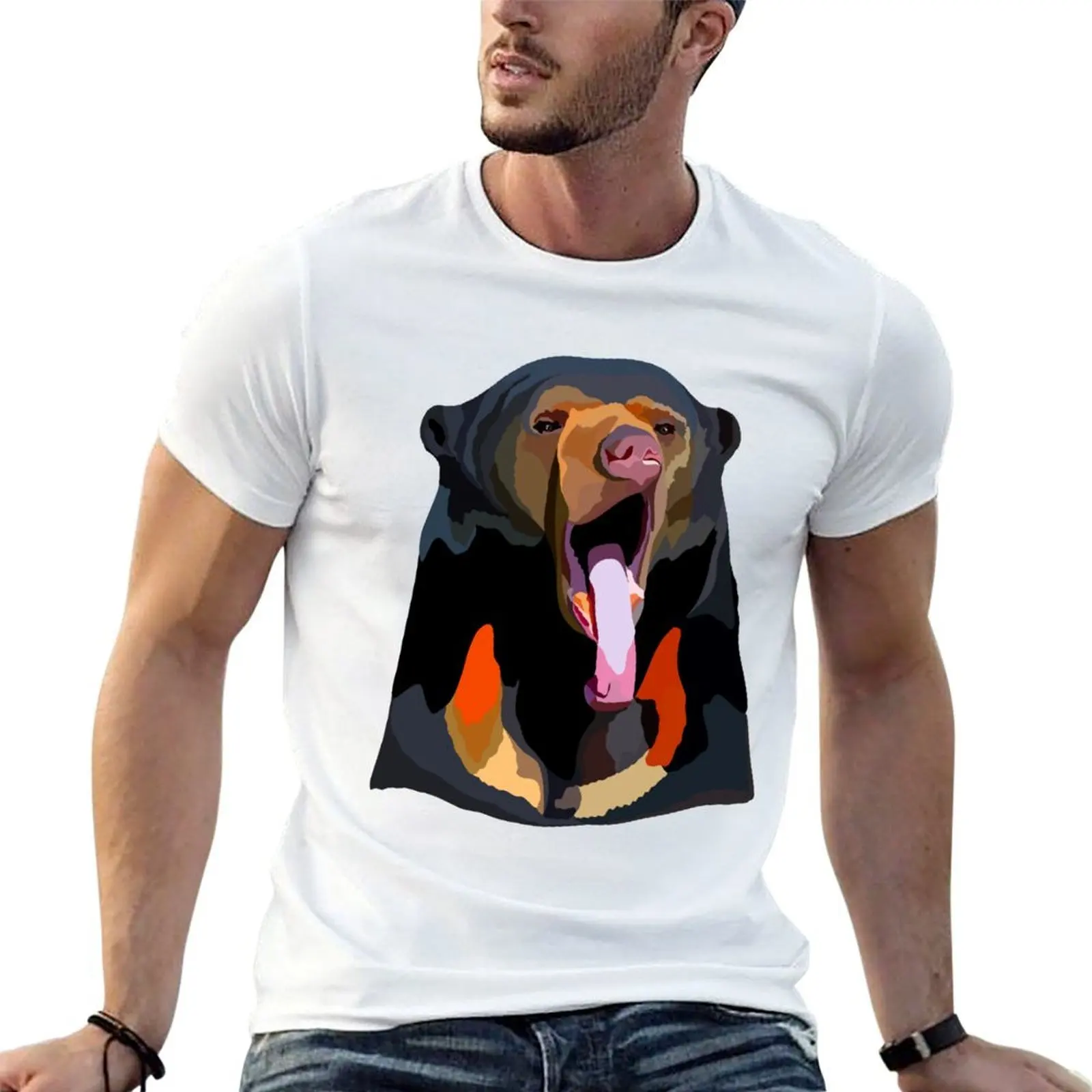 S is for Sunbear T-Shirt man t shirt graphic man t shirts for men casual T-Shirt
S is for Sunbear T-Shirt man t shirt graphic man t shirts for men casual T-Shirt
