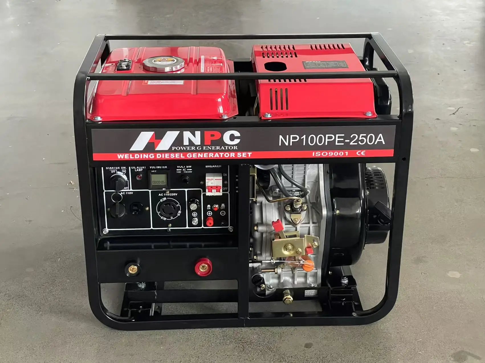 NPC 200amp 350amp Welding Generator Machine 380v 3 Phase Welding Plant With Generator
NPC 200amp 350amp Welding Generator Machine 380v 3 Phase Welding Plant With Generator