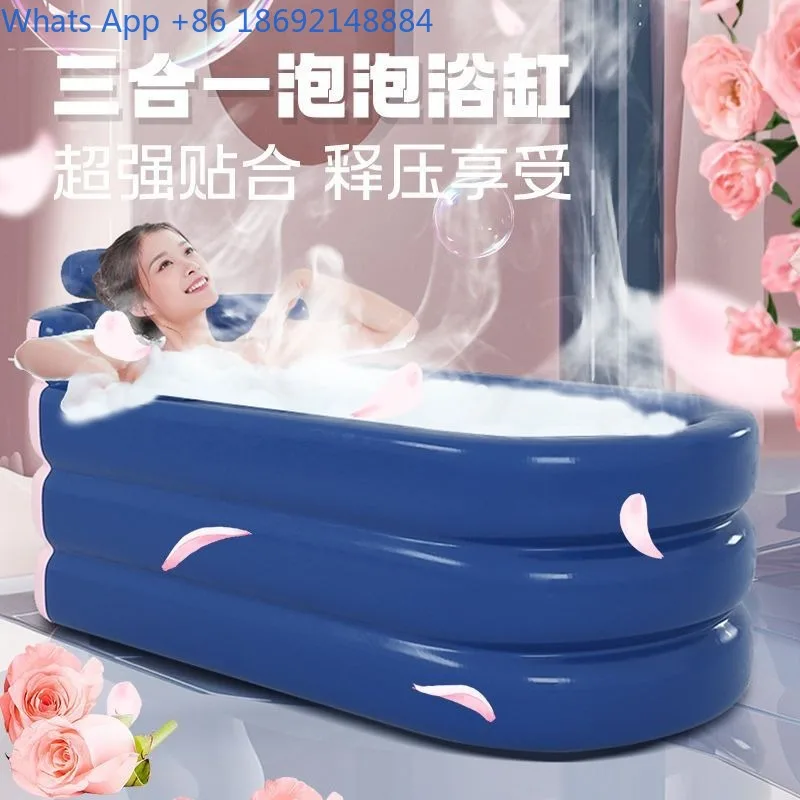 Складная ванна для взрослых, утолщенная, с термоизоляцией, портативная, для домашнего использования
Складная ванна для взрослых, утолщенная, с термоизоляцией, портативная, для домашнего использования