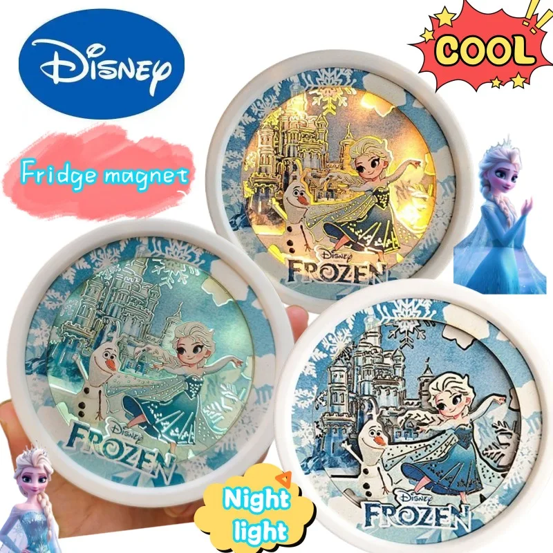 Disney Elsa High Color Value New Creative Refrigerator Stickers Cartoon Cute Magnetic Corridor Bedside Nightlight Birthday Gift
Disney Elsa High Color Value New Creative Refrigerator Stickers Cartoon Cute Magnetic Corridor Bedside Nightlight Birthday Gift