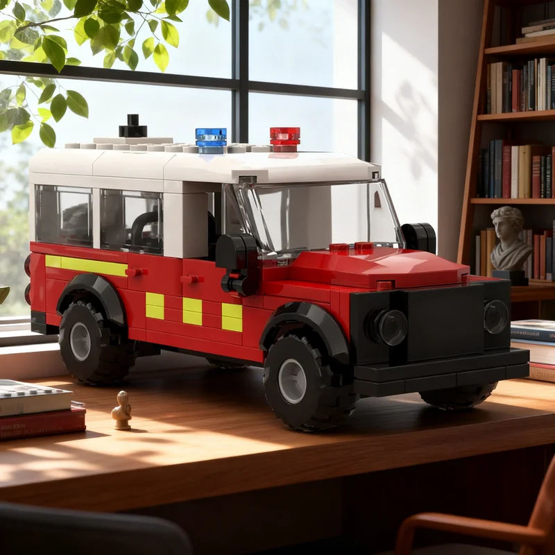 Набор из 138 деталей MOC: Модель Land Rover Defender (автомобиль для перевозки людей/пожарная машина) — Конструктор для взрослых, креативный подарок, декор для демонстрации, премиум-класс
Набор из 138 деталей MOC: Модель Land Rover Defender (автомобиль для перевозки людей/пожарная машина) — Конструктор для взрослых, креативный подарок, декор для демонстрации, премиум-класс