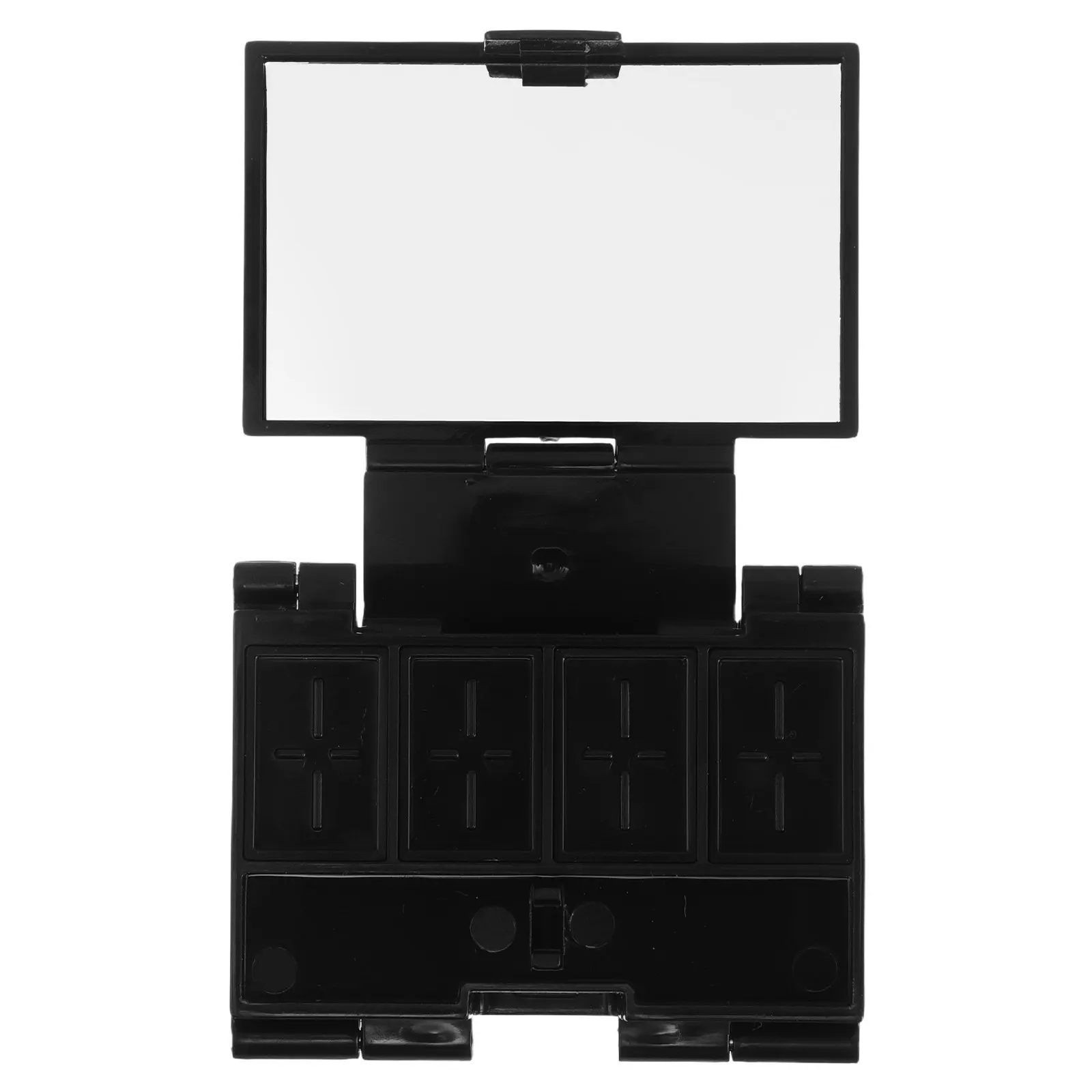 Пустая складная палетка для макияжа с зеркалом, мини-портативный органайзер для теней и румян, для путешествий, ежедневного использования, многоцветное хранение косметики
Пустая складная палетка для макияжа с зеркалом, мини-портативный органайзер для теней и румян, для путешествий, ежедневного использования, многоцветное хранение косметики