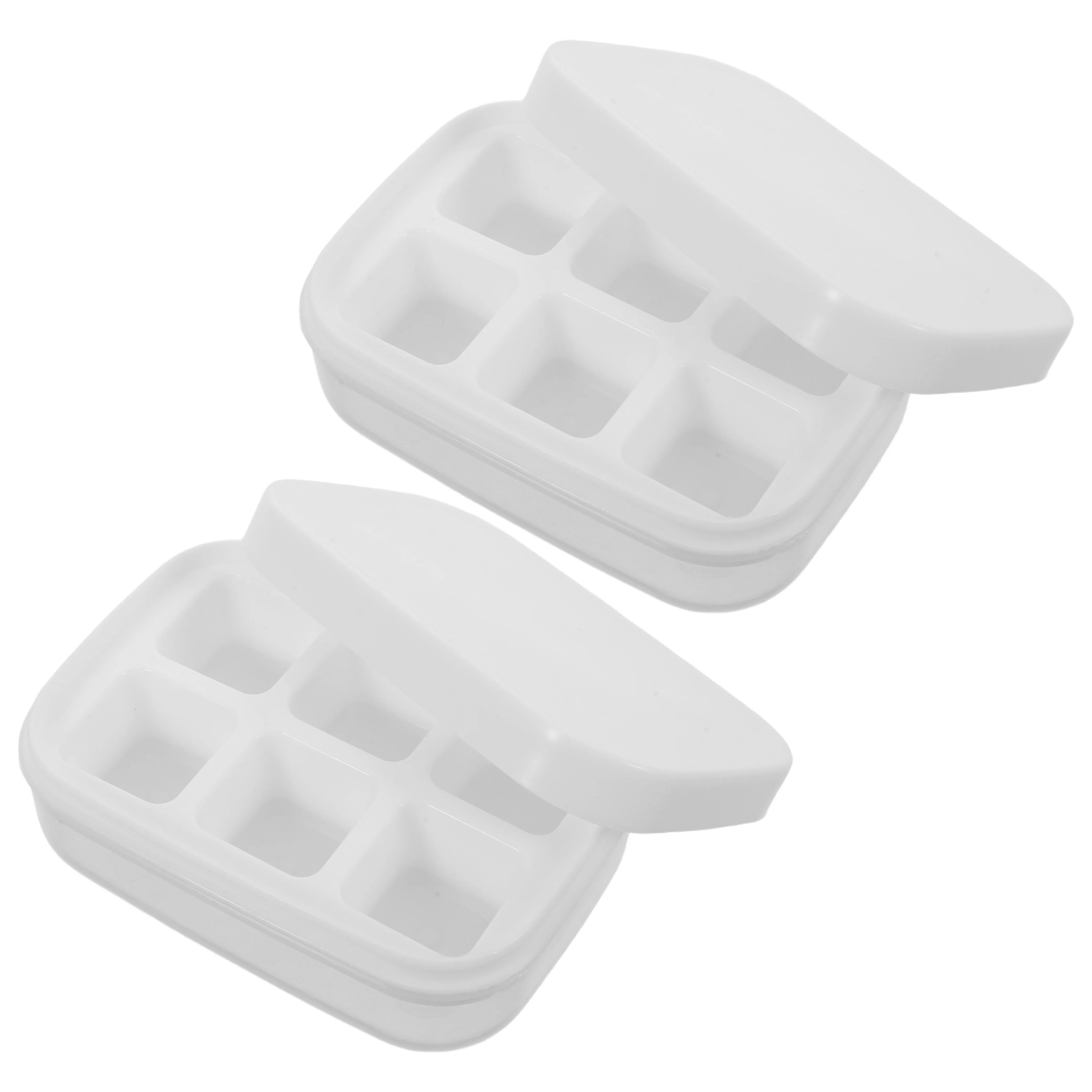 2 шт. лоток: штабелируемая форма для изготовления больших емкостей, портативный пресс-лоток для кубиков льда с крышкой, контейнер для хранения льда
2 шт. лоток: штабелируемая форма для изготовления больших емкостей, портативный пресс-лоток для кубиков льда с крышкой, контейнер для хранения льда