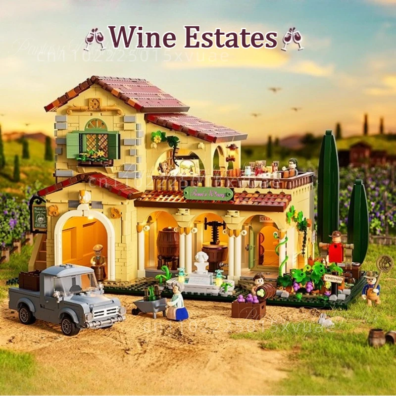 New Wine Estates Building Blocks Farm Life Series Street View Assembly Toy Set Pieces Lighting Collage Toys Christmas Gifts
New Wine Estates Building Blocks Farm Life Series Street View Assembly Toy Set Pieces Lighting Collage Toys Christmas Gifts