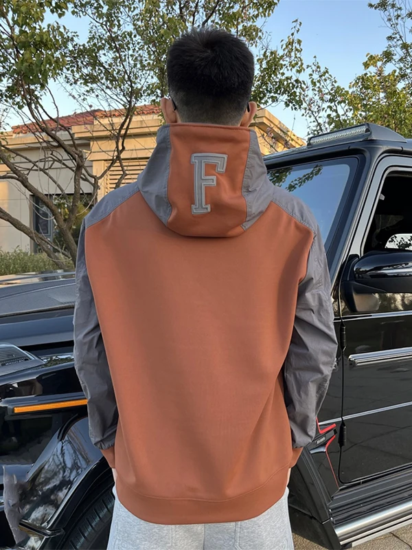 Повседневная свободная толстовка с длинными рукавами для мужчин, модный городской стиль, дизайн с цветовыми блоками, осенне-весенний сезонный вариант, удобный крой, свитшот
Повседневная свободная толстовка с длинными рукавами для мужчин, модный городской стиль, дизайн с цветовыми блоками, осенне-весенний сезонный вариант, удобный крой, свитшот