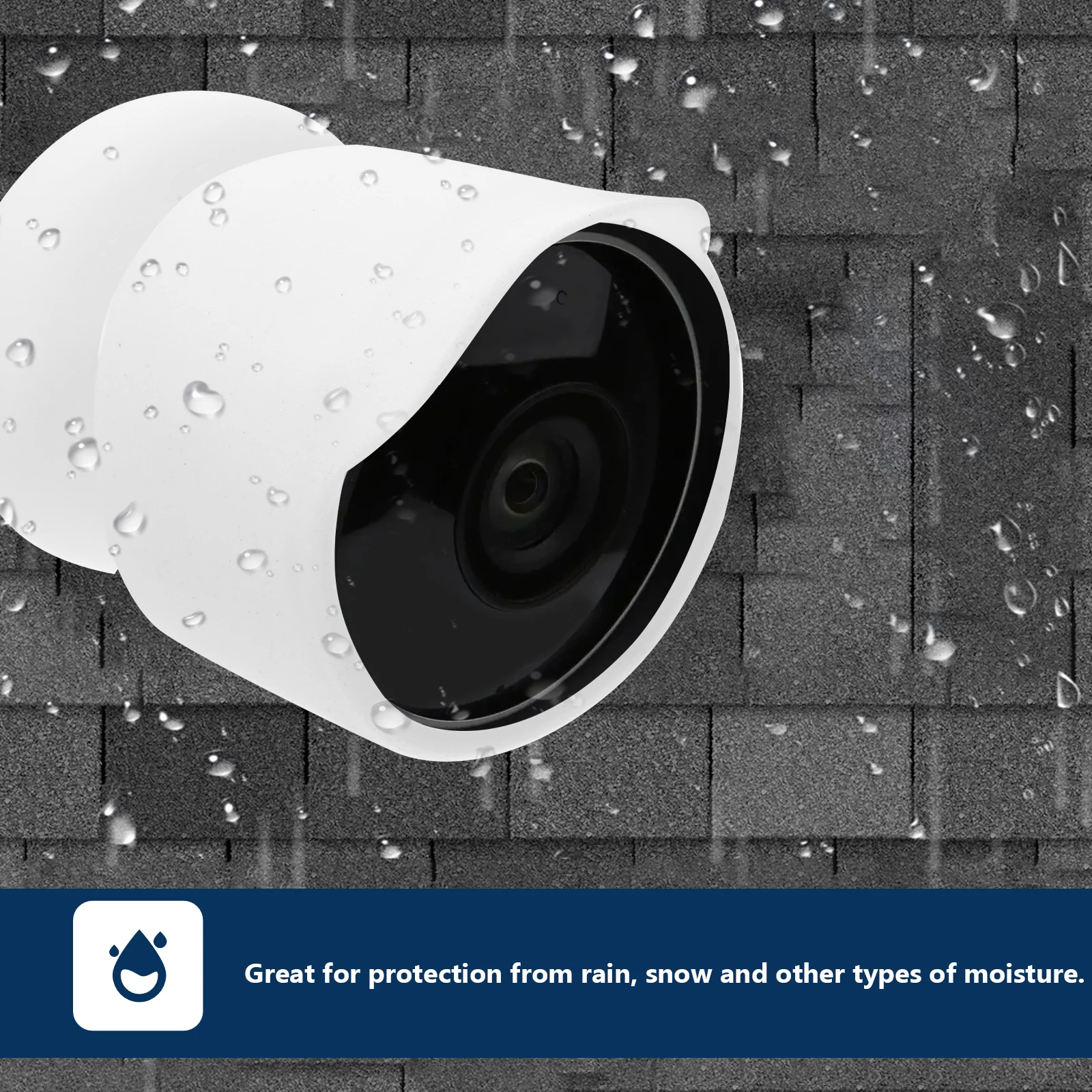 Silicone Case Waterproof Outdoor Security Cover White Baby Weatherproof Nest Rain Sunshade Accessories Dust Proof Housing Camera 
Silicone Case Waterproof Outdoor Security Cover White Baby Weatherproof Nest Rain Sunshade Accessories Dust Proof Housing Camera