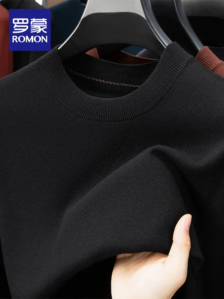 Lormen High-End round Ne Knitted ort Sve Men's T-irt Casual Versatile Base irt Spring Autumn New Sle Soft Polyester
Lormen High-End round Ne Knitted ort Sve Men's T-irt Casual Versatile Base irt Spring Autumn New Sle Soft Polyester