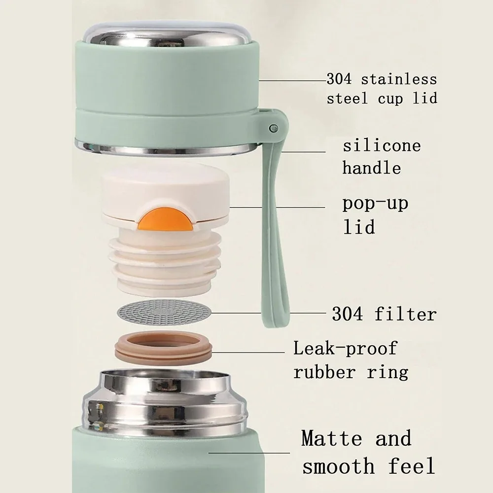 500/600ML Stainless Steel Thermal Water Bottle Keep Cold and Hot Thermo Cafe Coffee Mug Leakproof Travel Thermos Bottle 25 Sb862fd4a9d814e618ef44db2ebb1d9edp