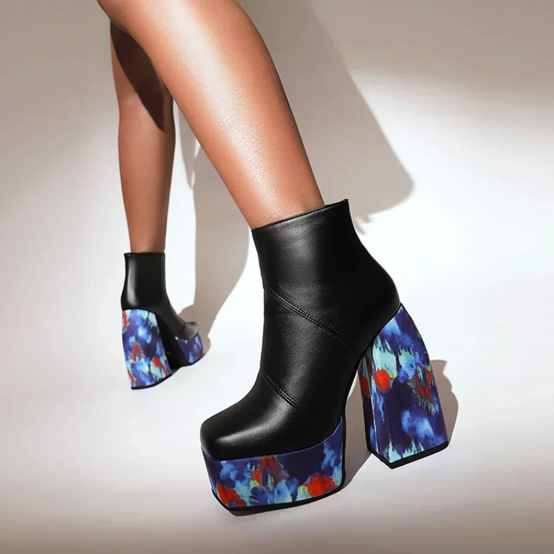 Осень-зима 2024, новый стиль, короткие сапоги на толстом каблуке с квадратной головкой, британские теплые ботинки на высоком каблуке, женские тонкие высокие каблуки
Осень-зима 2024, новый стиль, короткие сапоги на толстом каблуке с квадратной головкой, британские теплые ботинки на высоком каблуке, женские тонкие высокие каблуки