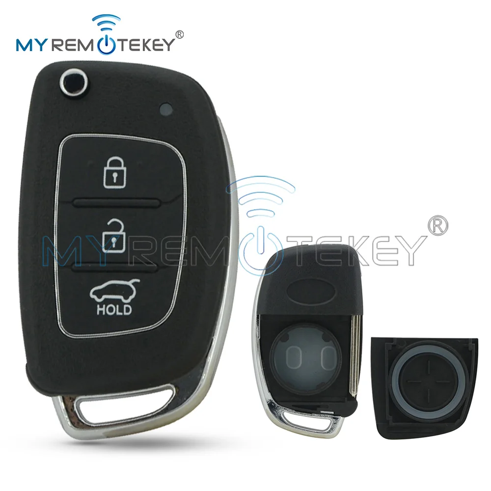 REMTEKEY PN 95430-2W400 Flip 3 button remote key shell for Hyundai Santa Fe 2012-2015
REMTEKEY PN 95430-2W400 Flip 3 button remote key shell for Hyundai Santa Fe 2012-2015