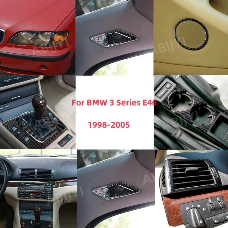 Car Interior Carbon Fiber Decoration Protection Sticker For BMW 3 Series E46 1998-2005 Styling Accessories
Car Interior Carbon Fiber Decoration Protection Sticker For BMW 3 Series E46 1998-2005 Styling Accessories