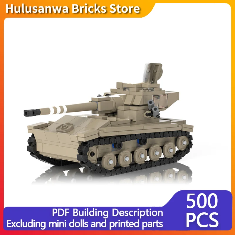 AMX-13 Light Military Tank Model MOC Building Bricks War Equipment Modular Technology Gifts Holiday Assemble Children Toys Suit
AMX-13 Light Military Tank Model MOC Building Bricks War Equipment Modular Technology Gifts Holiday Assemble Children Toys Suit