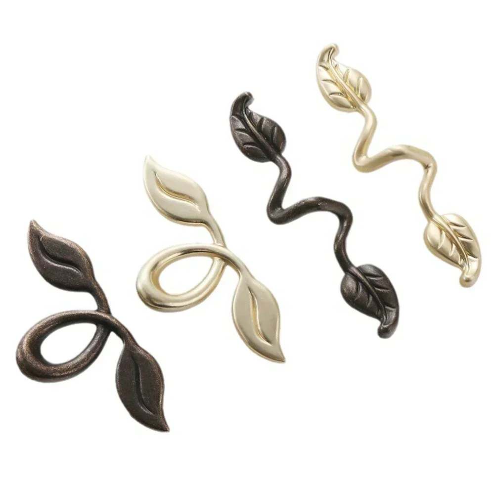 Leaf Shape Handles for Furniture Made of Zinc Alloy Stylish Addition for Cabinets and Drawers Easy Installation
Leaf Shape Handles for Furniture Made of Zinc Alloy Stylish Addition for Cabinets and Drawers Easy Installation