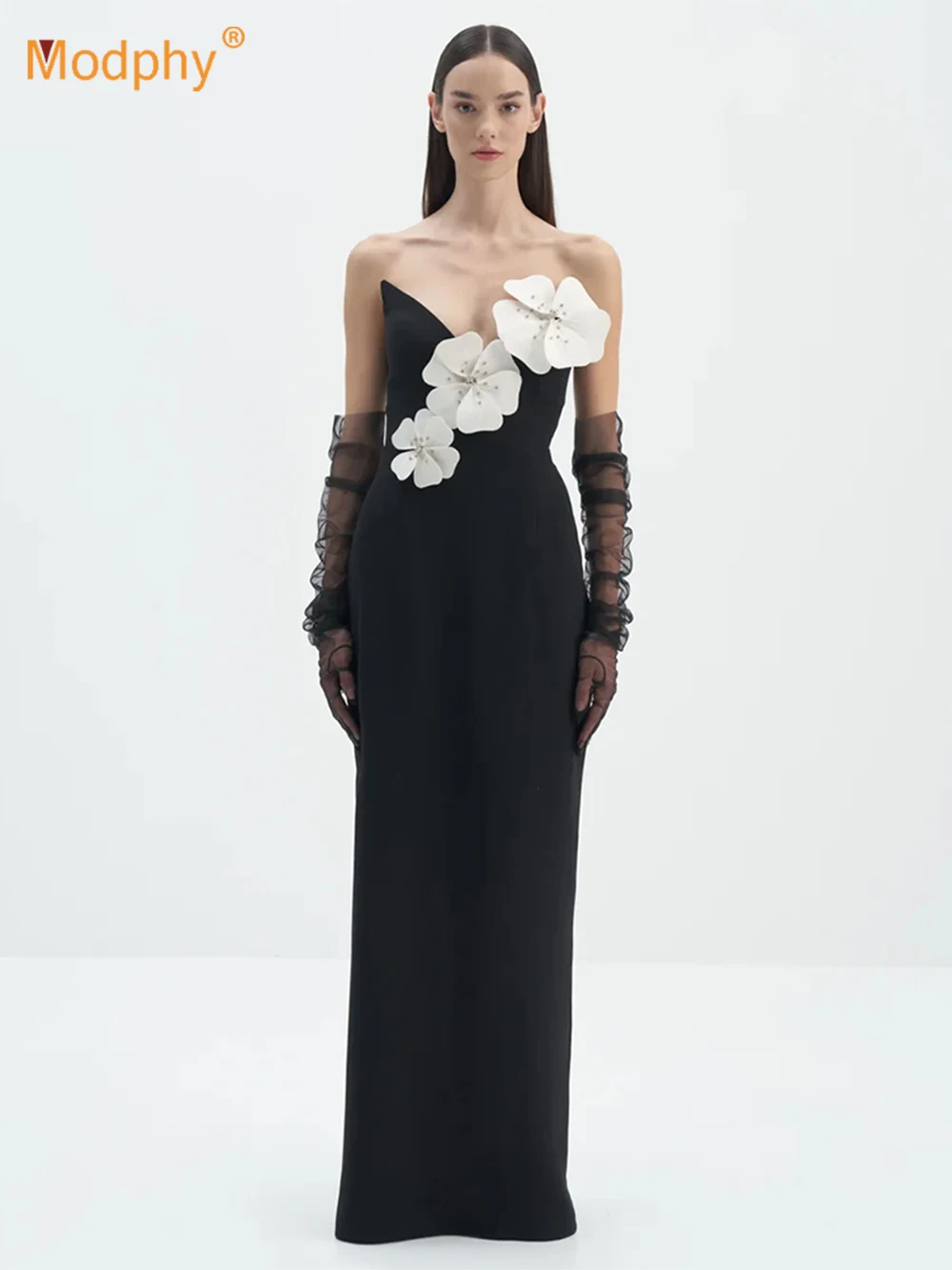 Modphy Sexy Diamond Flower Off Shoulder Tight Maxi Dress Women's Strapless Backless Evening Wedding Birthday Party Gowns 2024
Modphy Sexy Diamond Flower Off Shoulder Tight Maxi Dress Women's Strapless Backless Evening Wedding Birthday Party Gowns 2024